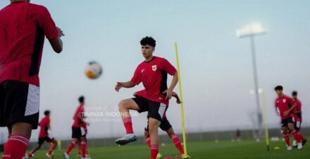 Timnas Indonesia U-17 kala berlaga.