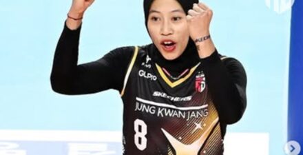 Megawati Hangestri kala membela Red Sparks.