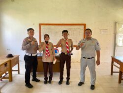 64 Pelajar SMKN 3 Kota Pariaman Dapat Edukasi Keselamatan Lalu Lintas dari Satlantas dan Jasa Raharja
