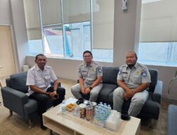 Kepala PT Jasa Raharja Cabang Bukittinggi Berkunjung ke BPJS Ketenagakerjaan Cabang Bukittinggi