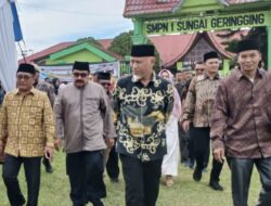 Gubernur Sumbar Tegaskan Alumni SMPN 1 Sungai Geringging Optimalkan Potensi Bangun Jaringan Majukan Pendidikan dan Daerah
