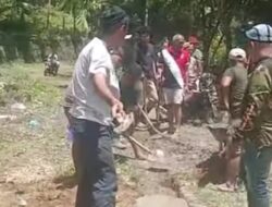 Pemuda Koto Tangguak Giat Goro Rabat Beton Jalan Dorong Percepatan Akses Ekonomi