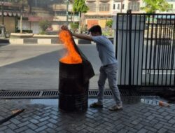 Hadirkan Damkar, Karyawan BRI Dilatih Penanggulangan Kebakaran