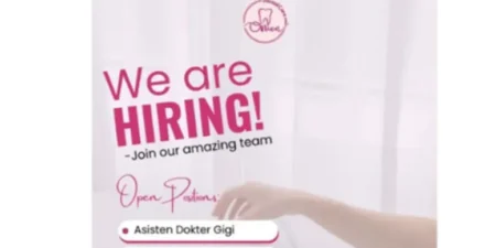 Join Tim Ramah dan Profesional! Lowongan Asisten Dokter Gigi & Admin di Onion Dental Care.