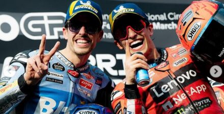 Alex Marquez dan Marc Marquez kala mentas di MotoGP.