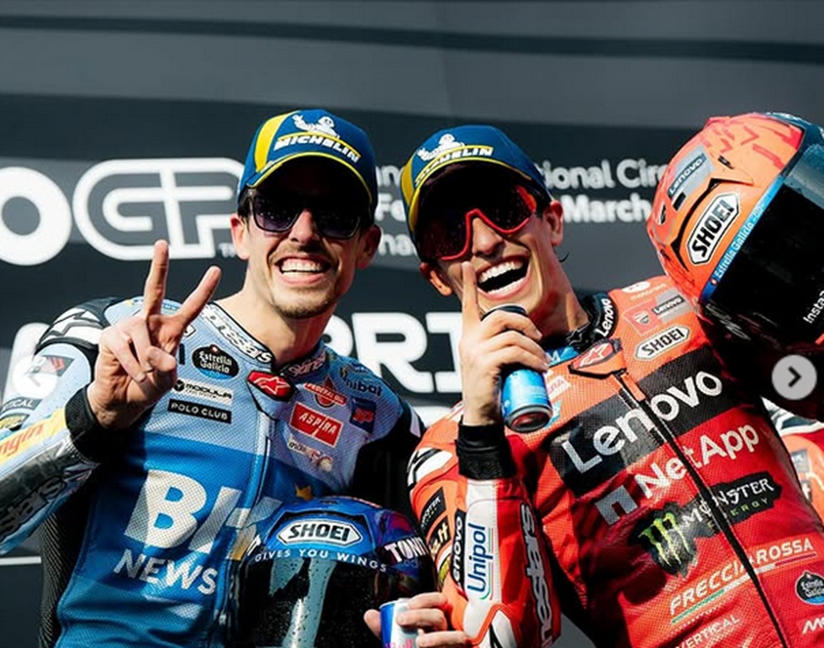 Alex Marquez dan Marc Marquez kala mentas di MotoGP.
