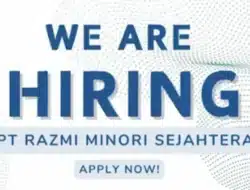 Lowongan Admin Officer di PT Razmi Minori Sejahtera, Segera Daftar!