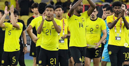 Timnas Malaysia kala berlaga.