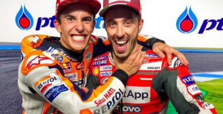 Marc Marquez dan Andrea Dovizioso.