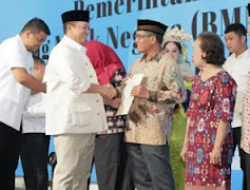 Menteri ATR/BPN Serahkan 875 Sertifikat Tanah di Sumut, Targetkan 70% Tersertifikasi Empat Tahun Lagi