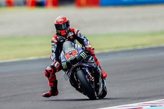 Pembalap Monster Energy Yamaha, Fabio Quartararo.