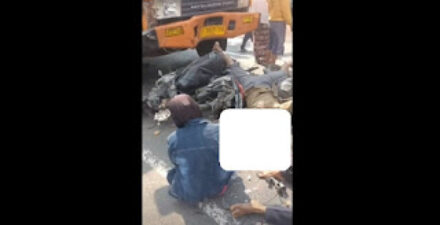 Kecelakaan Beruntun di Simpang Tiga Semambung, Diduga Sopir Truk Mengantuk