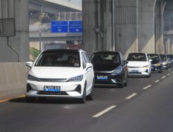 BYD Pimpin Penjualan Mobil Listrik China di Indonesia April 2025