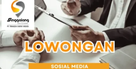 Lowongan Kerja Social Media Spesialis di Singgalang Tour & Travel, Cek Syaratnya di Sini!
