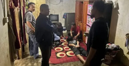 Penangkapan pelaku narkoba di Solok Selatan.