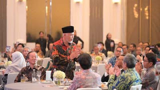 Gubernur Sumbar Mahyeldi hadir di gala dinner financial close PLTP Muara Laboh.