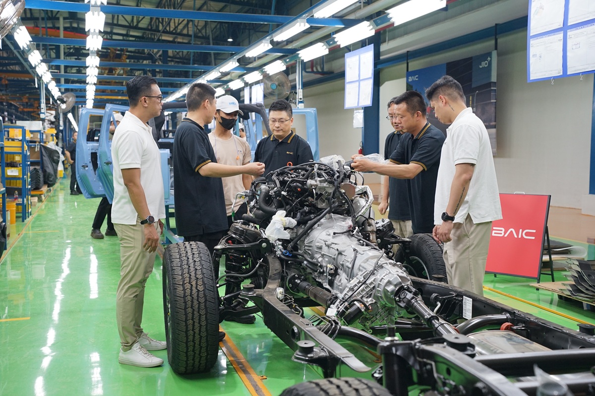 BAIC Indonesia bersiap memproduksi model BJ40 Plus secara lokal.