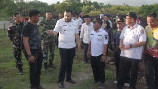 Wako Fadly Amran cek Normalisasi Bandar II di Tunggul Hitam.