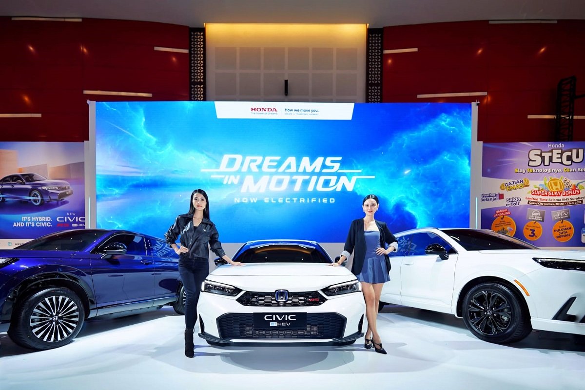 IIMS Surabaya 2025, Honda Civic Hybrid Perdana Tampil ke Publik (Dok HPM)