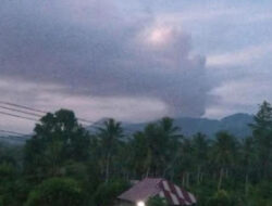 Gunung Dukono Meletus, Kolom Abu Capai 1.200 Meter