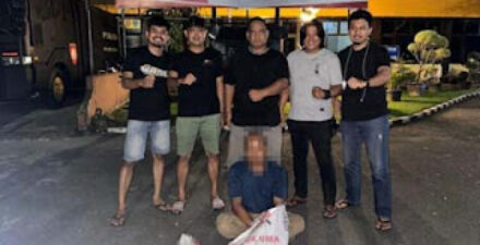 Pelaku pembobolan gudang ditangkap Satreskrim Polresta Padang.