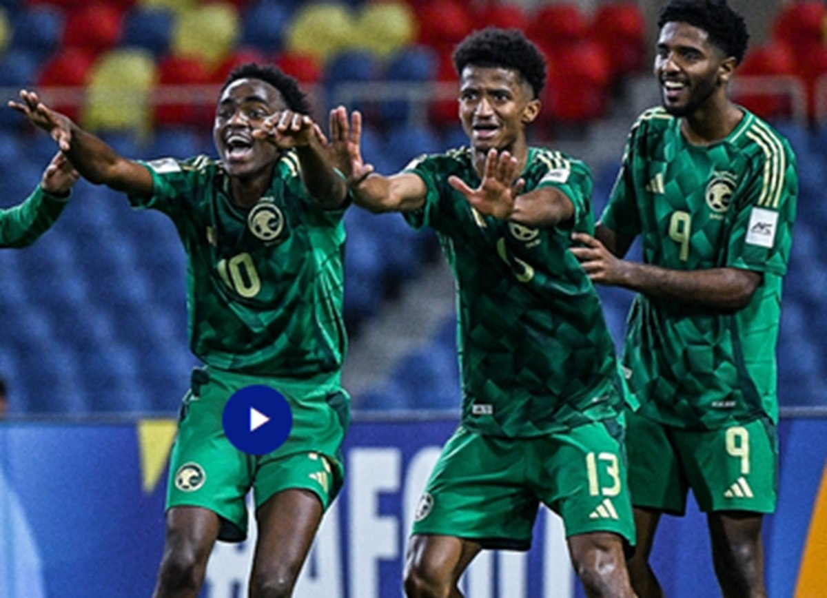 Timnas Arab Saudi U-17 kala berlaga di Piala Asia U-17 2025.