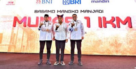 Wagub Vasko didampingi Ketua Umum IKM Andre Rosiade