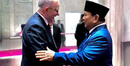 Prabowo dan PM Australia