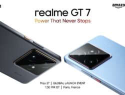 Realme GT 7 Siap Meluncur Global 27 Mei, Usung Chipset MediaTek Terbaru