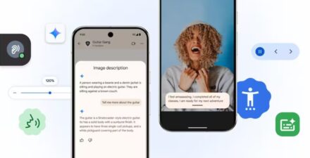 Google memperkenalkan fitur AI dan aksesibilitas baru di Android dan Chrome.