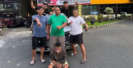 Pelaku pencurian mobil diamankan Satreskrim Polresta Padang.