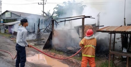 Sigap dan Tangguh, Tim Damkar dan BPPD Muba Berhasil Jinakkan Kobaran Api di Desa Epil