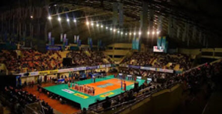 Suasana GOR Ken Arok, Malang