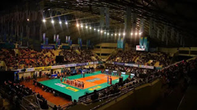 Suasana GOR Ken Arok, Malang