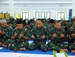 Khusyuk dan Penuh Kekhidmatan, Doa Bersama Sambut HUT Ke-7 Koarmada III
