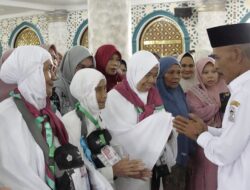 Lepas 64 Calon Jemaah Haji, Wabup Minta Doakan Aceh Singkil Jauh Dari Marabahaya