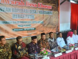 Kunjungan Kerja Wamenkop Ferry ke Sumbar, Singgah Dulu ke Rumah Dinas Wagub Vasko
