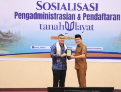 Pemko Payakumbuh Bersama Badan Pertanahan Nasional Adakan  Sosialisasi Pengadministrasian Dan Pendaftaran Tanah Ulayat
