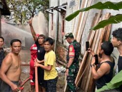 Kebakaran Hanguskan Rumah Lansia di Babat Toman, Respons Cepat Tim Gabungan Cegah Api Meluas