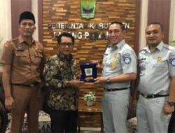 Kepala Kantor Wilayah Jasa Raharja Sumbar Audiensi dengan Bupati Padang Pariaman