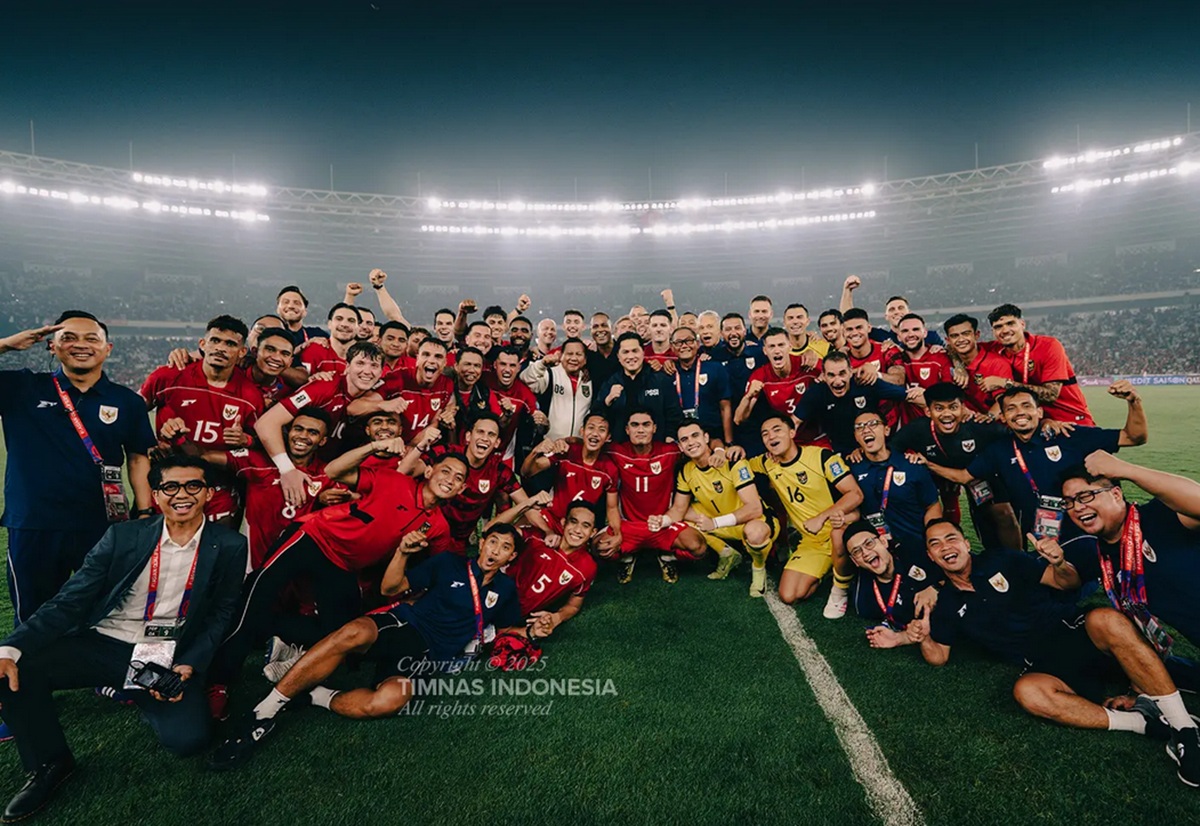 Timnas Indonesia kala berlaga.