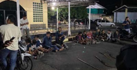 Geng motor diamankan Polres Pasbar yang didominasi oleh pelajar.