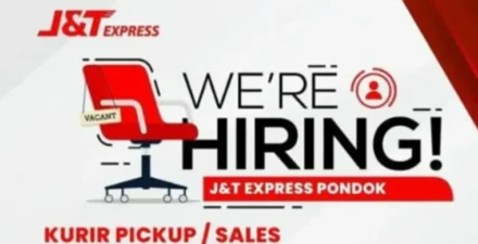 J&T Express Buka Lowongan Kurir Pickup/Sales!