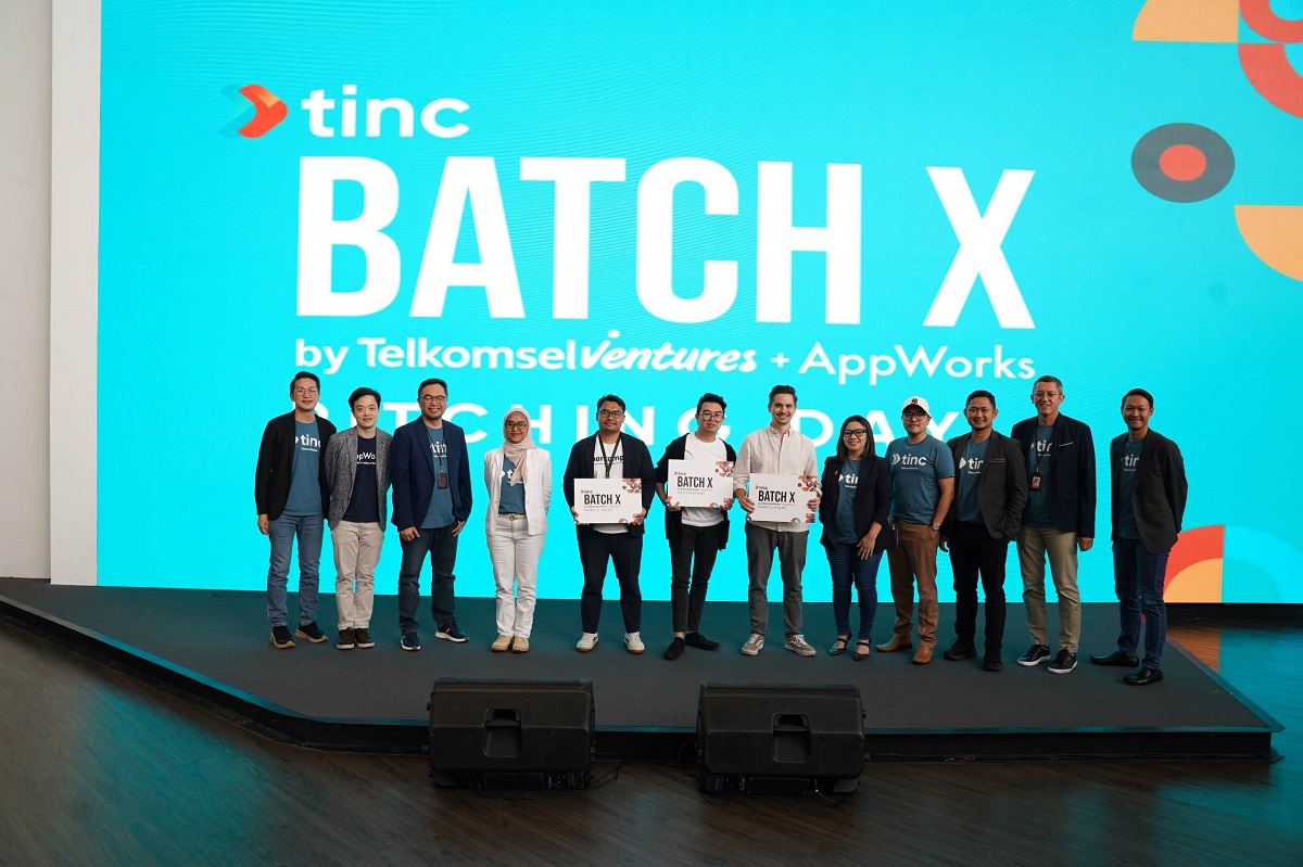 Telkomsel Ventures menggelar Tinc Batch X.