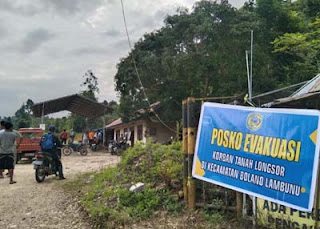 Longsor di Parigi Moutong, Sulteng.