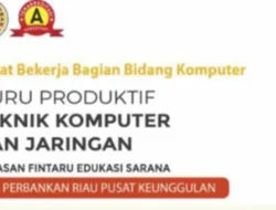 SMK Perbank Riau Buka Lowongan Guru TKJ, Segera Lamar!