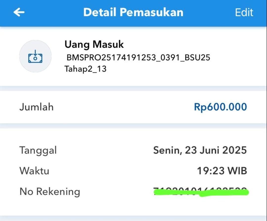 Akhirnya BSU 2025 Cair ke 2,45 Juta Pekerja, Rekening Bertambah Rp600.000.