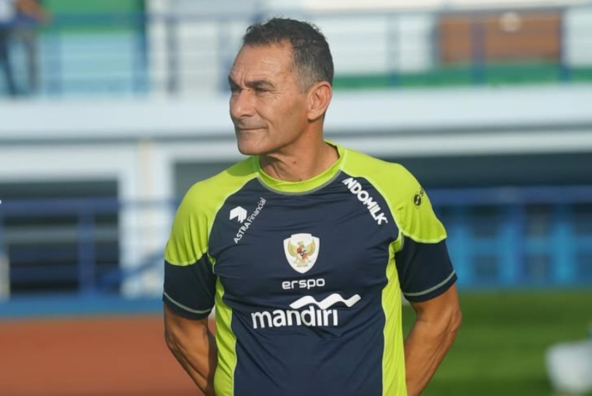 Pelatih Timnas Indonesia U-23, Gerald Vanenburg.