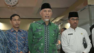 Gubernur Mahyeldi bersama dengan jajaran.