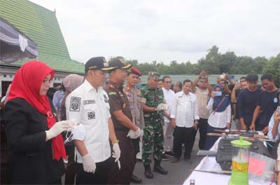 Pemusnahan Barang Bukti